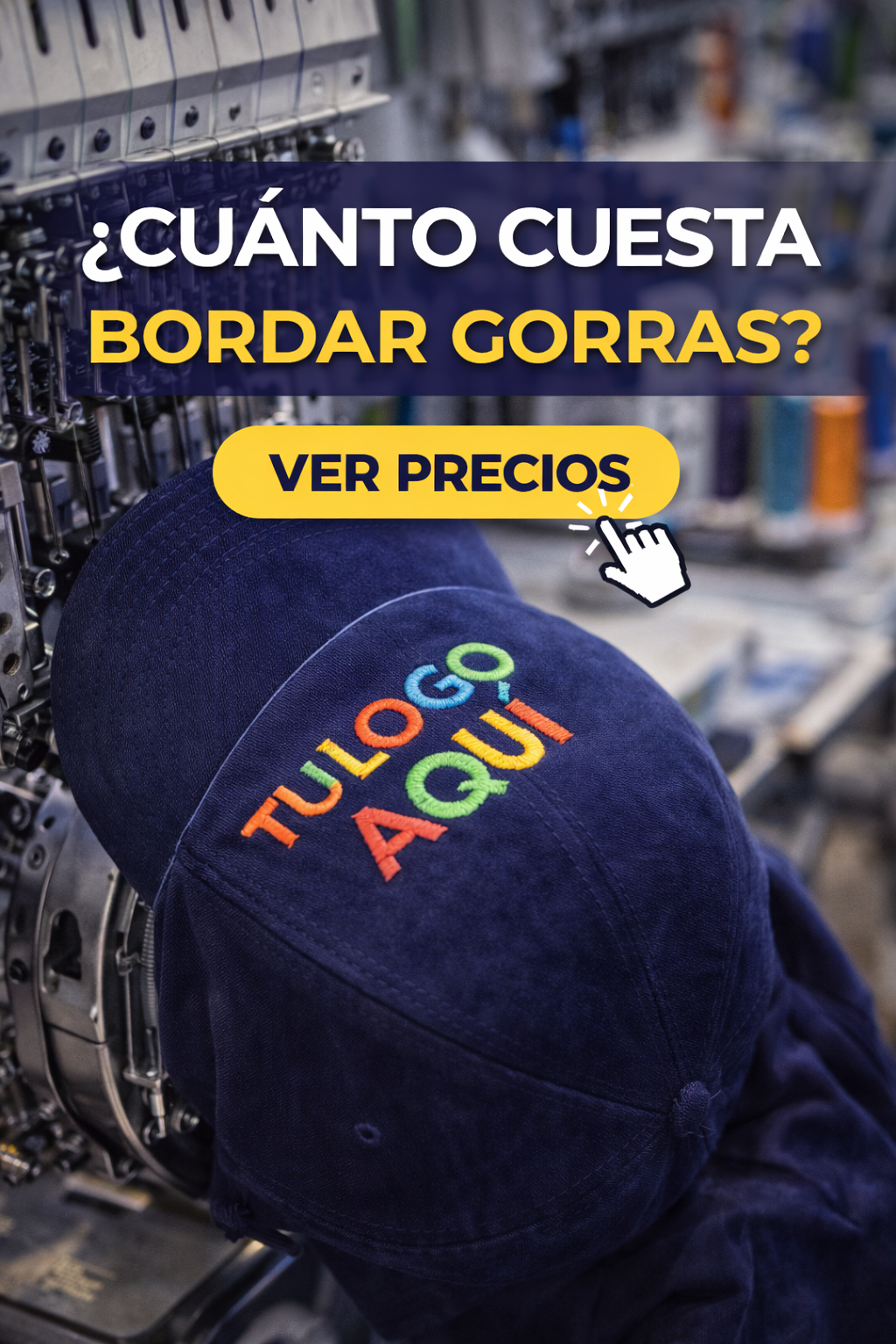 ¿Cuánto cuesta bordar tus propias gorras?